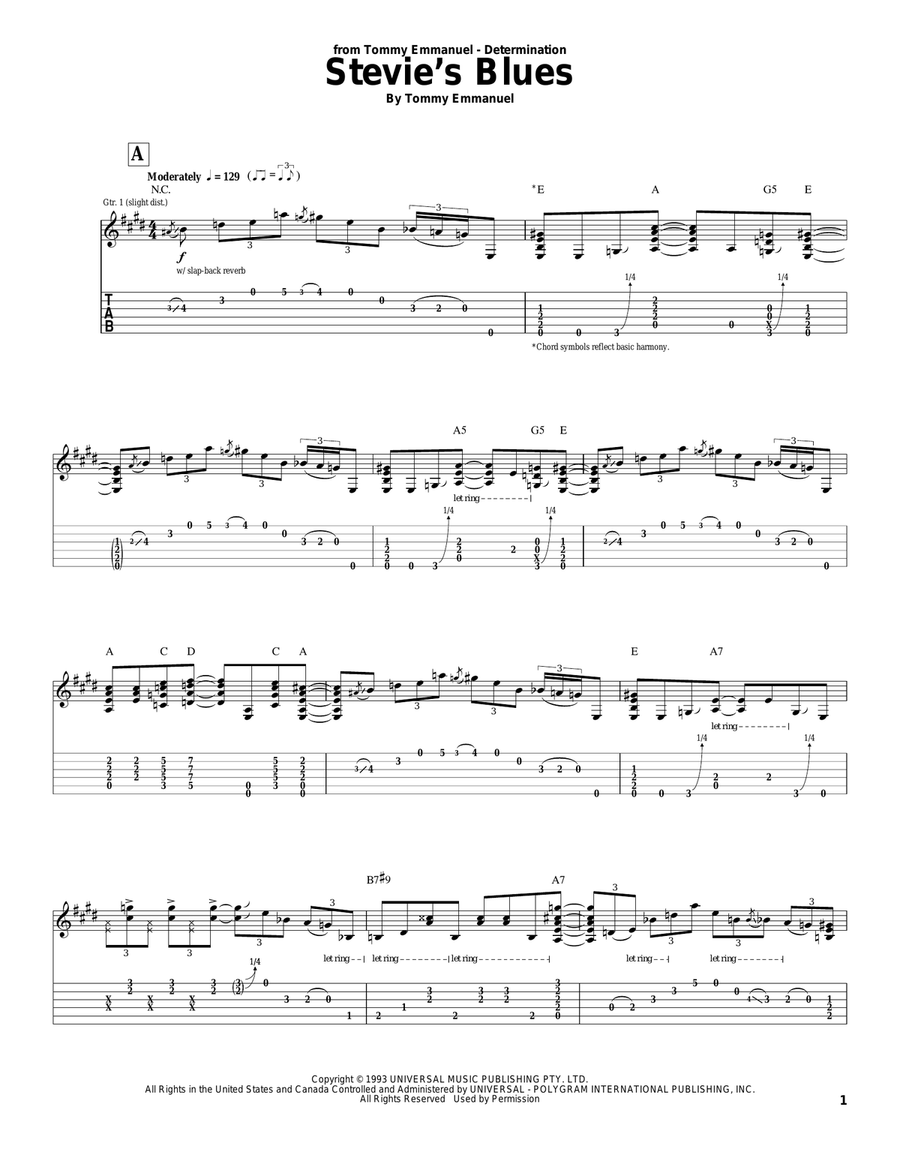 Stevie's Blues