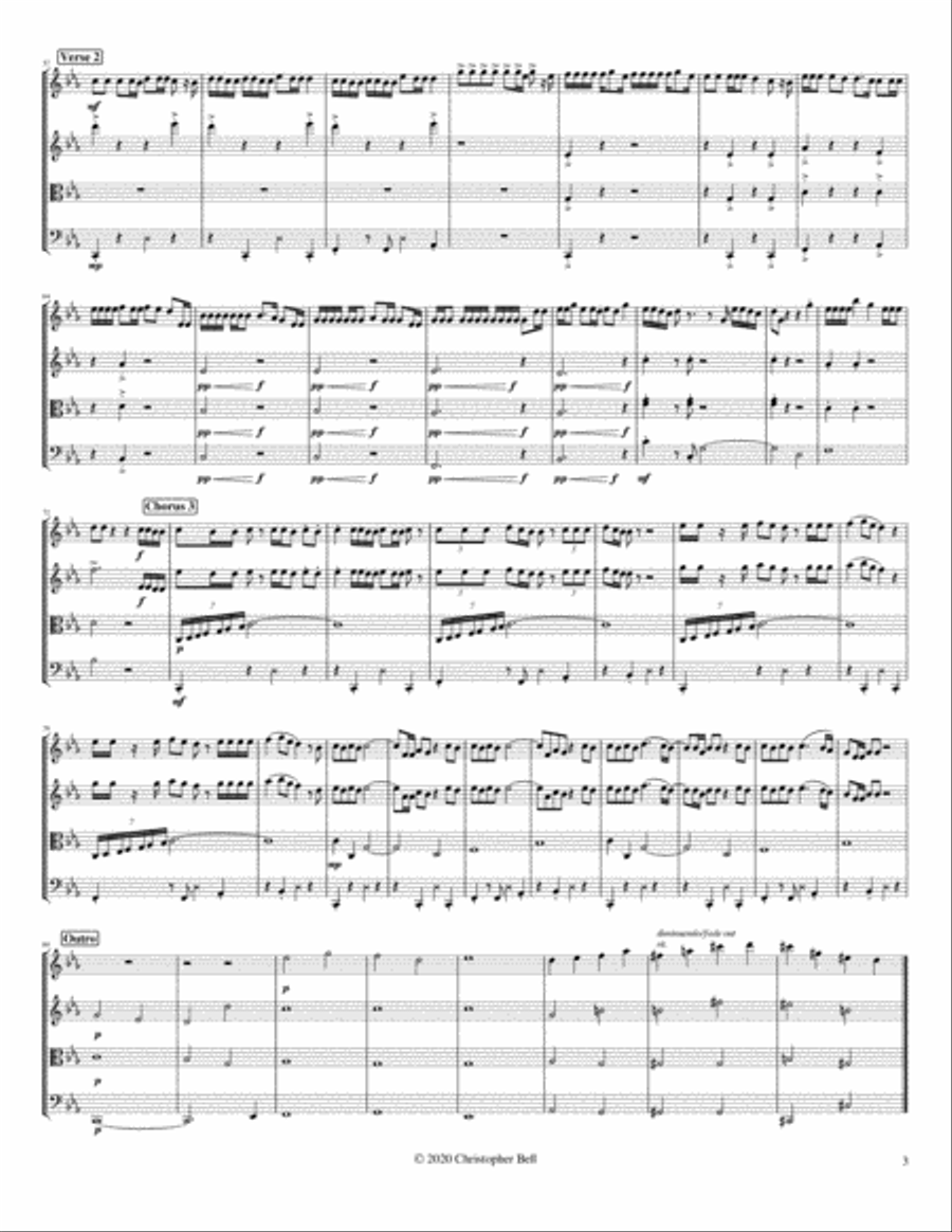 The Box String Quartet scores gallery preview page 4