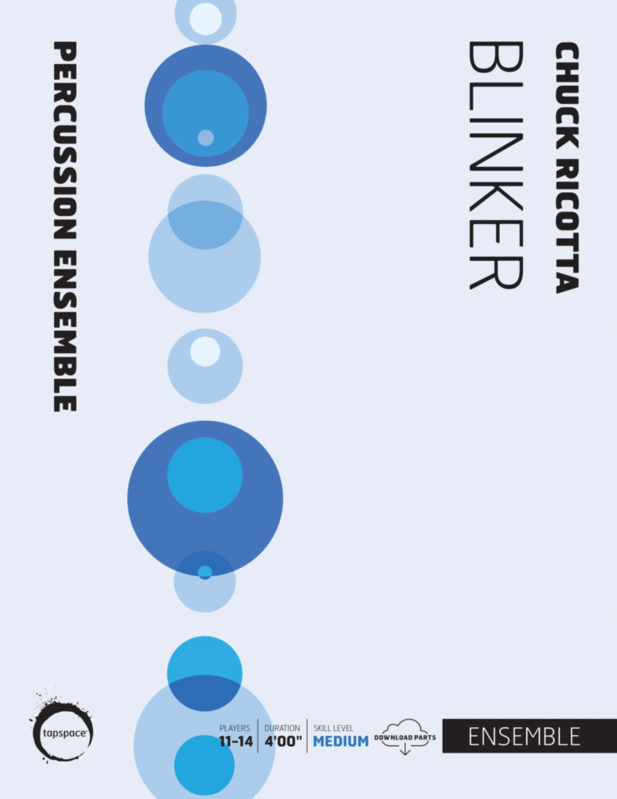 Blinker Percussion Ensemble scores gallery preview page 1