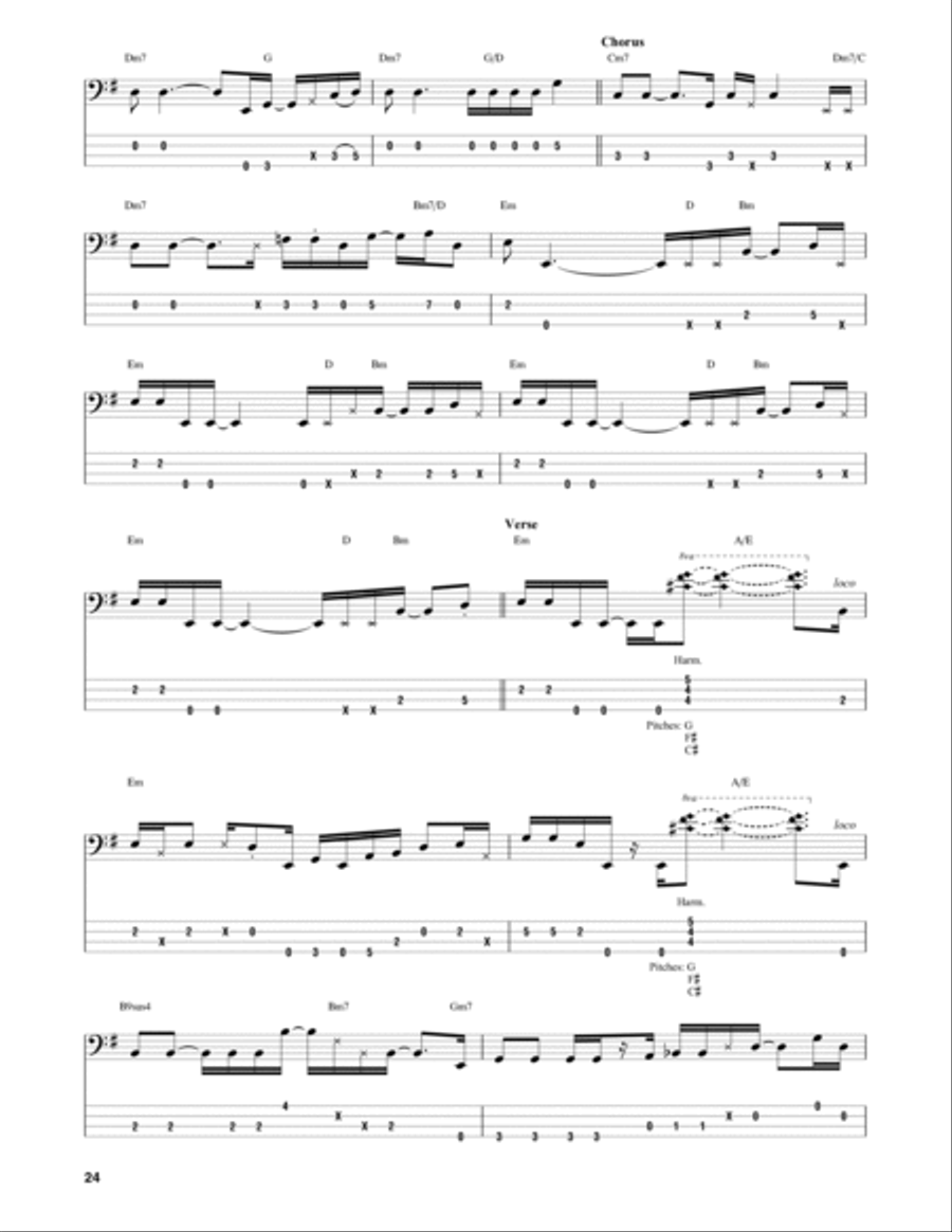 Black Crow Guitar Tablature scores gallery preview page 3