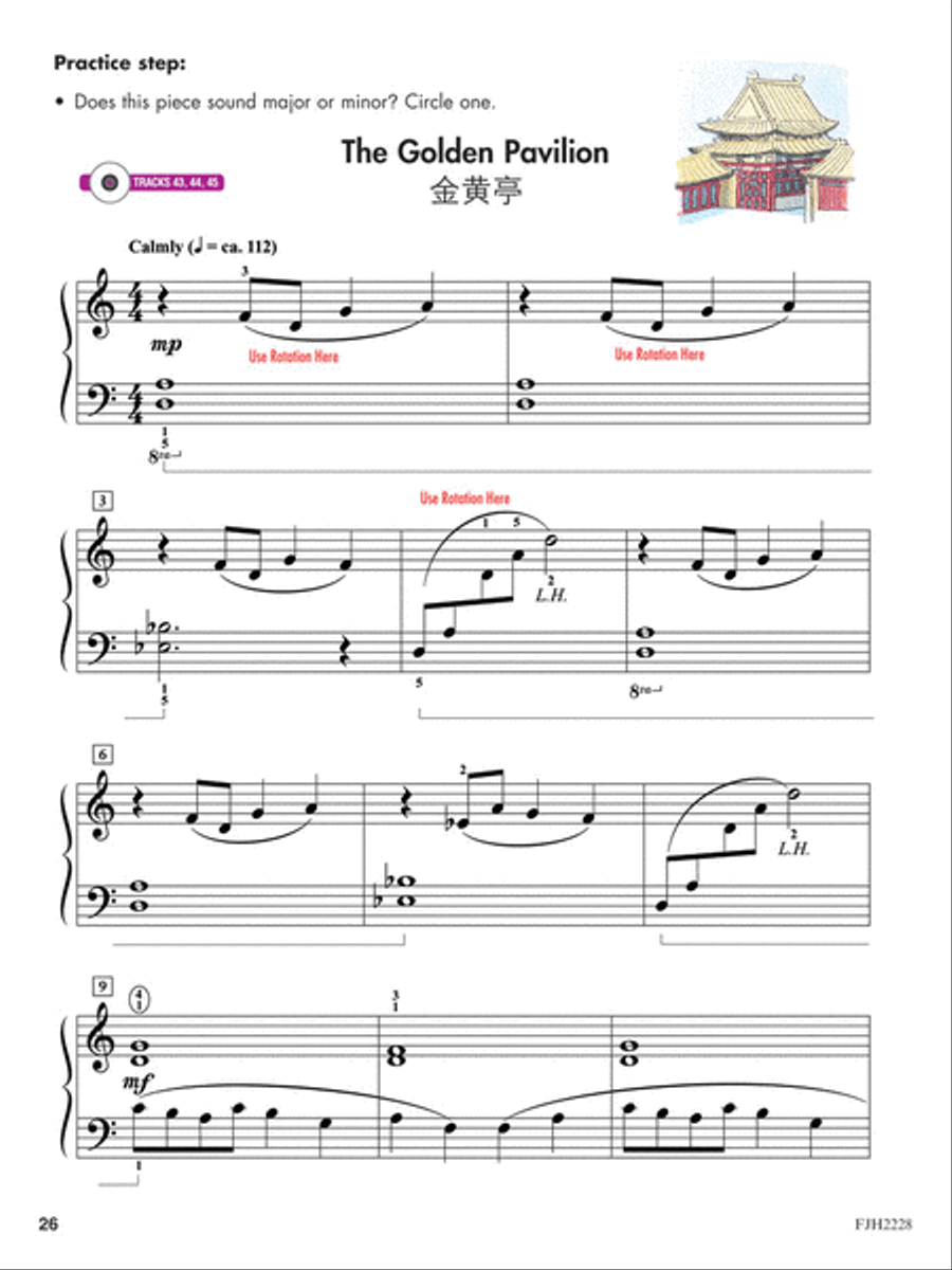 The All-In-One Approach to Succeeding at the Piano, Book 2B Piano Method scores gallery preview page 4