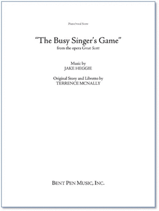 Book cover for The Busy Singers Game