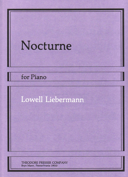 Lowell Liebermann : Nocturne