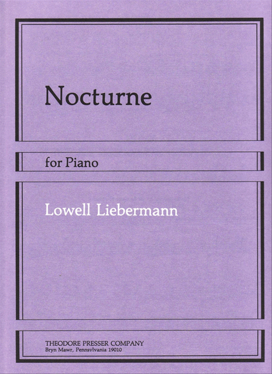 Nocturne No. 1 Nocturne No. 1 Chamber Music scores gallery preview page 1
