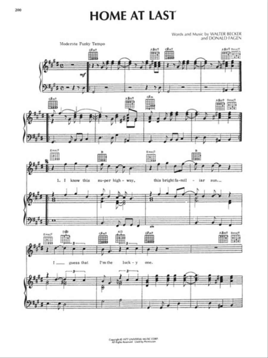 Steely Dan Songbook Complete To Aja