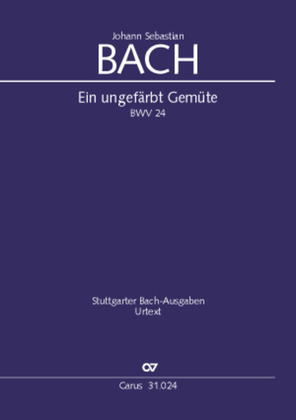 Book cover for A conscience pure (Ein ungefarbt Gemute)