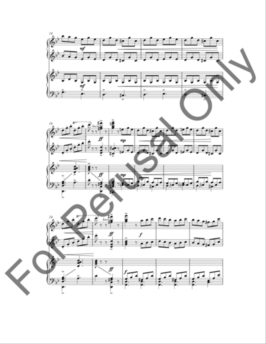 La Danza La Danza TTBB scores gallery preview page 3