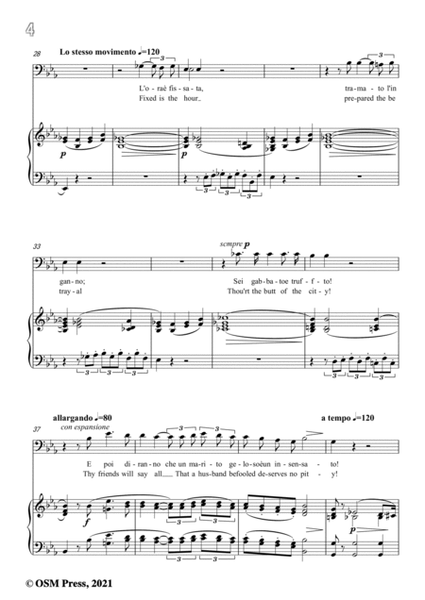 Verdi-È sogno?O realtà...,in F Major,from Falstaff,for Voice and Piano