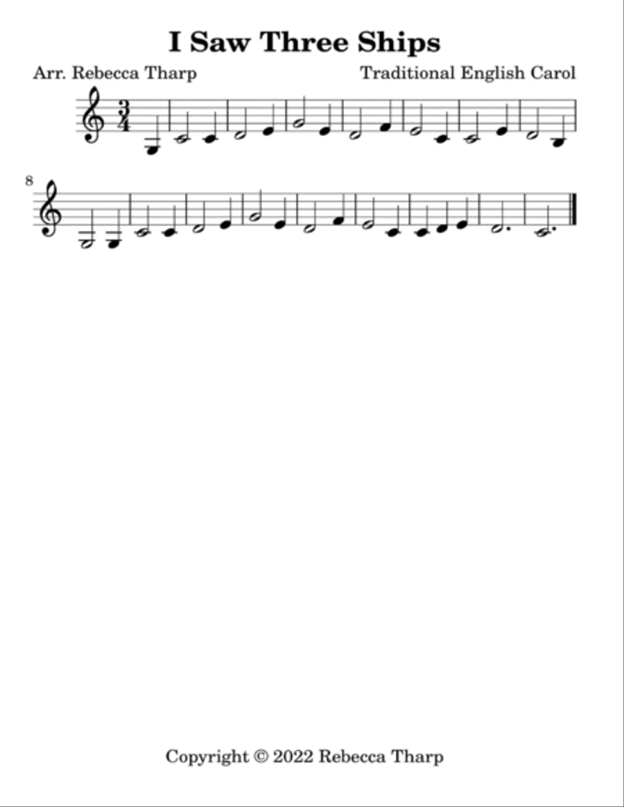 Christmas Below the Break - Volume One Clarinet Solo scores gallery preview page 3