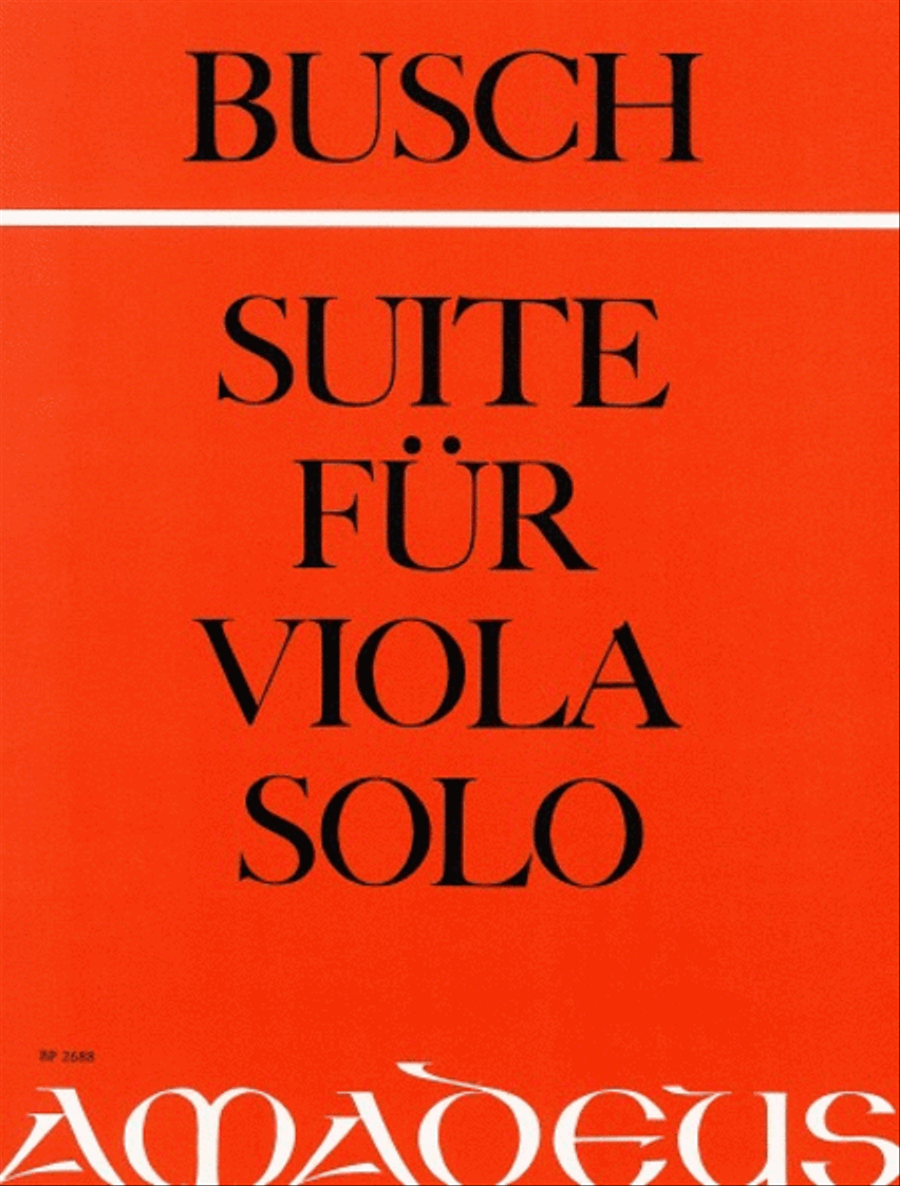 Suite A minor op. 16a Viola Solo scores gallery preview page 1