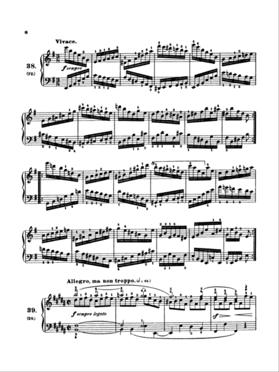 Clementi: Gradus ad Parnassum (Volume II) Piano Solo scores gallery preview page 1