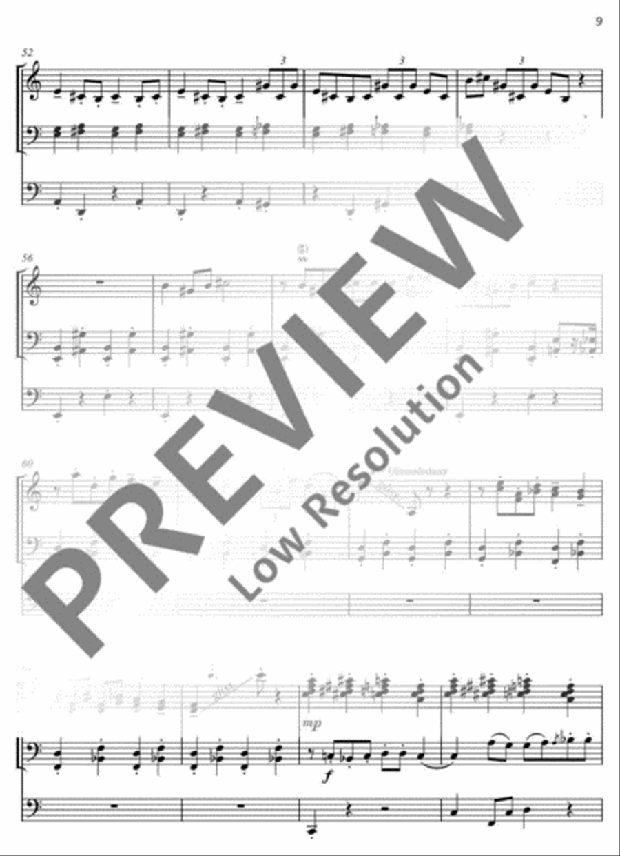 Nun danket all Organ scores gallery preview page 10