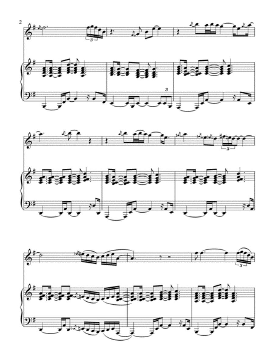 Samba Pa Ti Clarinet Solo scores gallery preview page 3