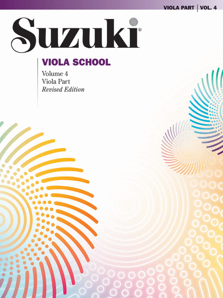 Suzuki Viola School Viola Part Volume 4