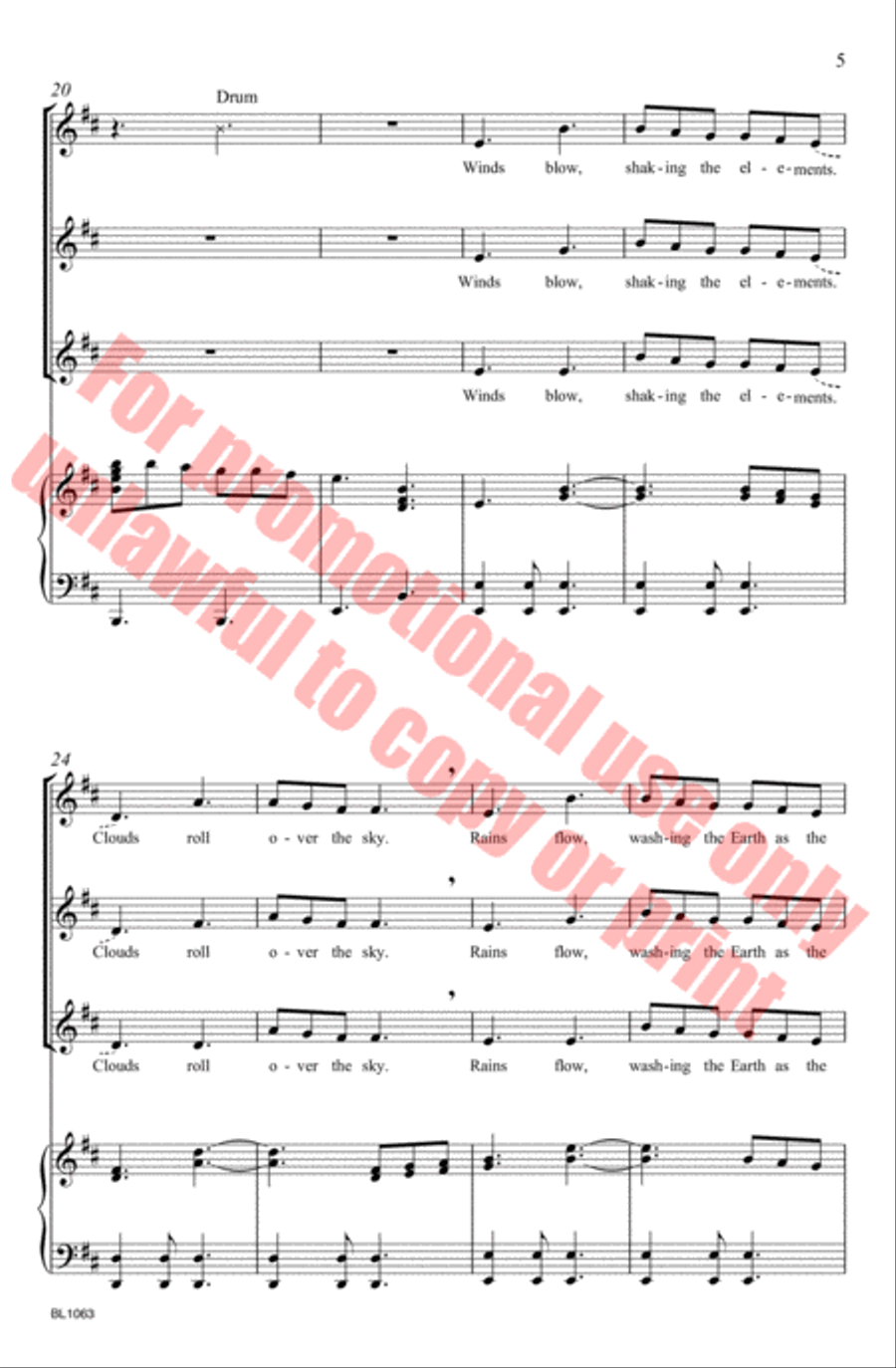 Storm Choir scores gallery preview page 6