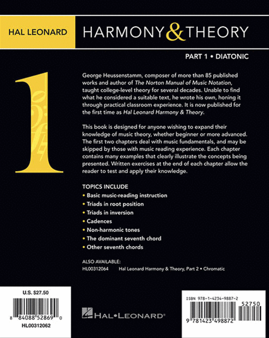 Hal Leonard Harmony & Theory – Part 1: Diatonic Collection / Songbook scores gallery preview page 2