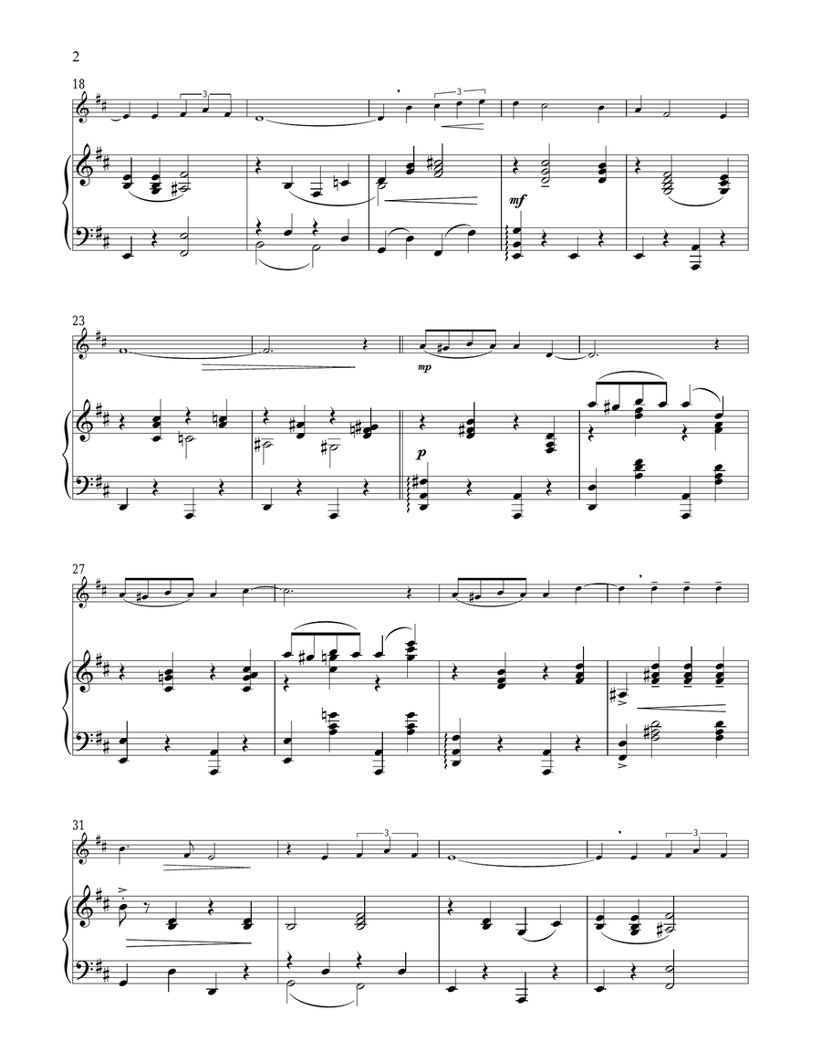Some Enchanted Evening (from South Pacific) Flute Solo scores gallery preview page 2