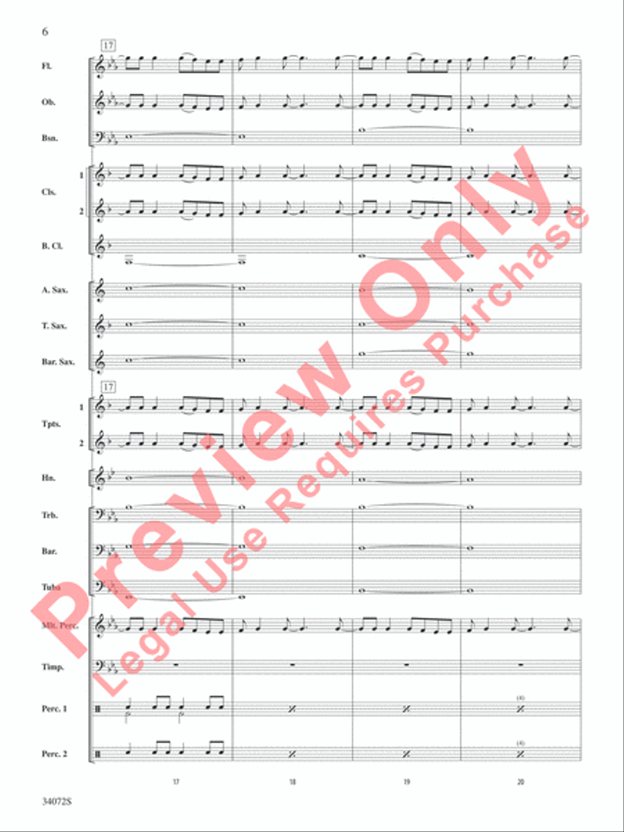1, 2, 3, 4 1, 2, 3, 4 Concert Band scores gallery preview page 7