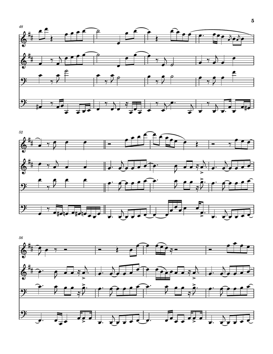 Devotion Brass Quartet scores gallery preview page 6