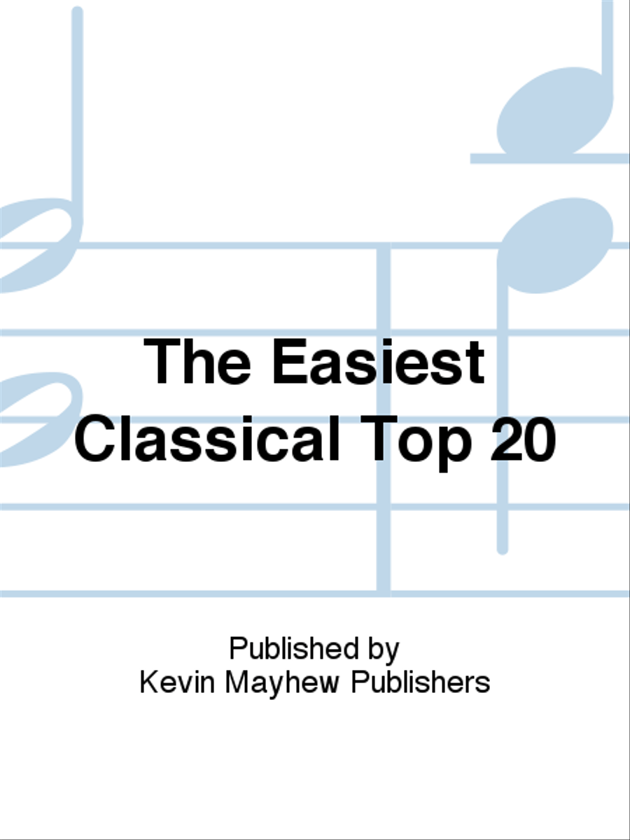 The Easiest Classical Top 20 Piano Solo scores gallery preview page 1
