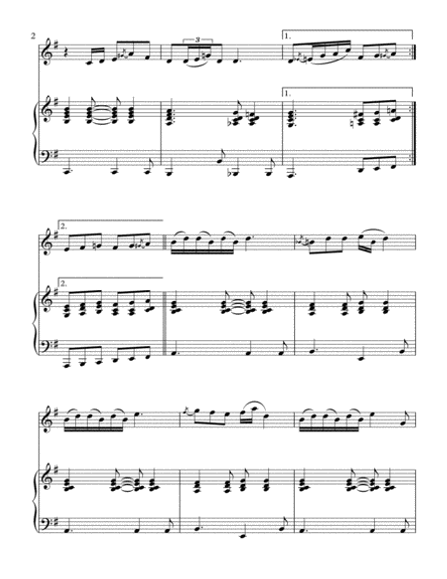 I Have Nothing Flute Solo scores gallery preview page 3