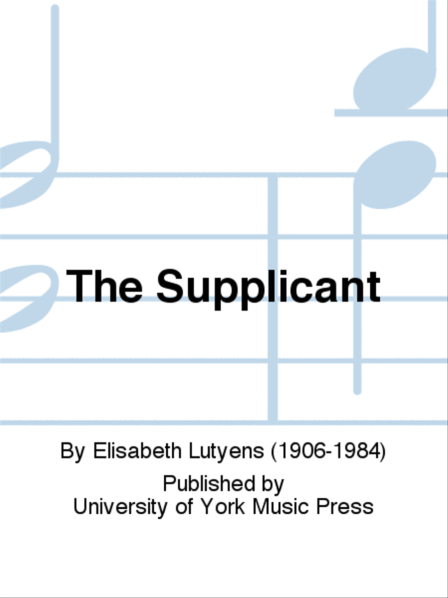 The Supplicant Bass Voice scores gallery preview page 1