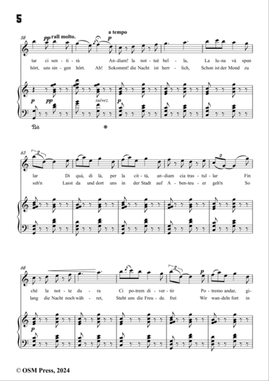 Paladilhe-Mandolinata( Souvenir de Rome),in C Major Voice scores gallery preview page 6