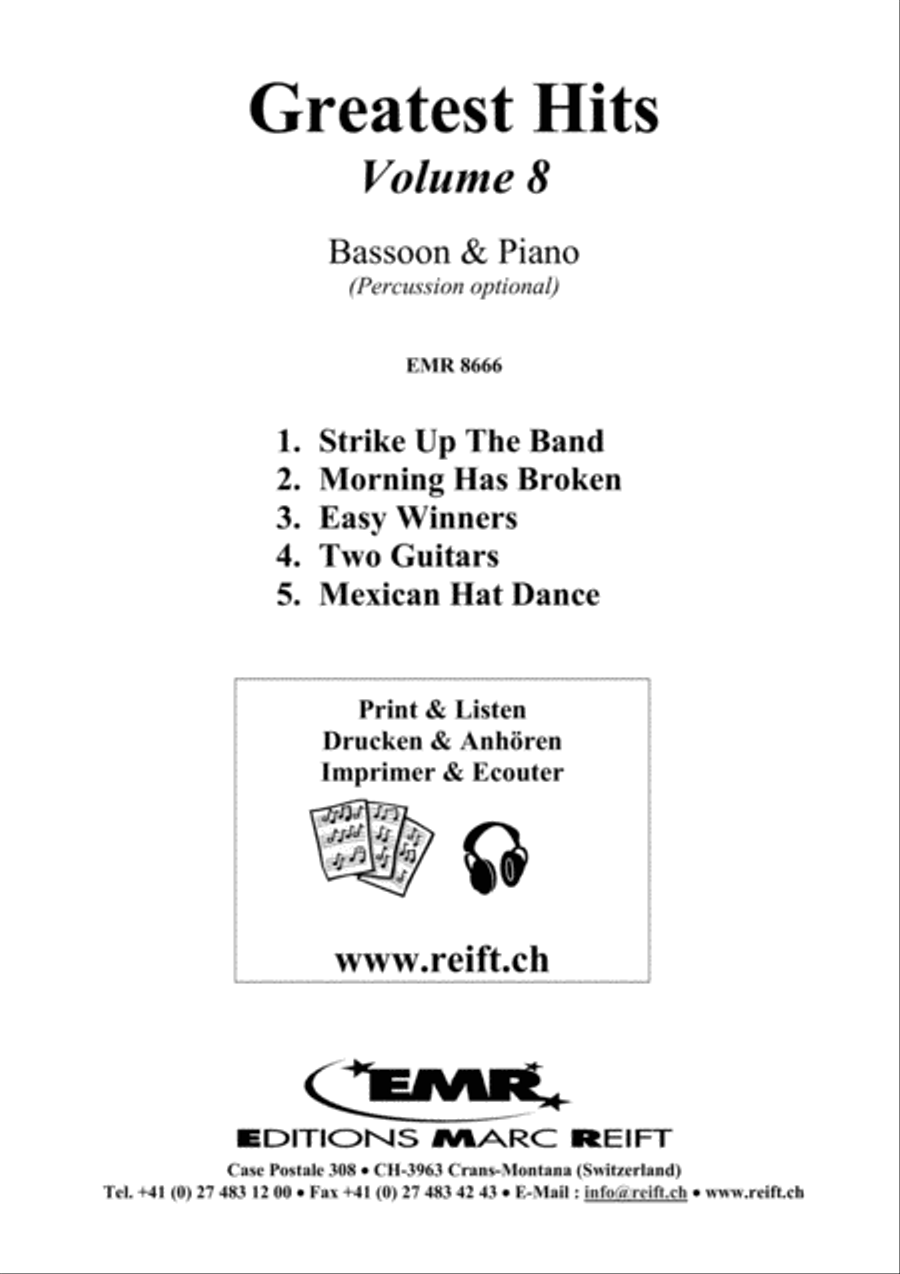 Greatest Hits Volume 8 Bassoon Solo scores gallery preview page 2