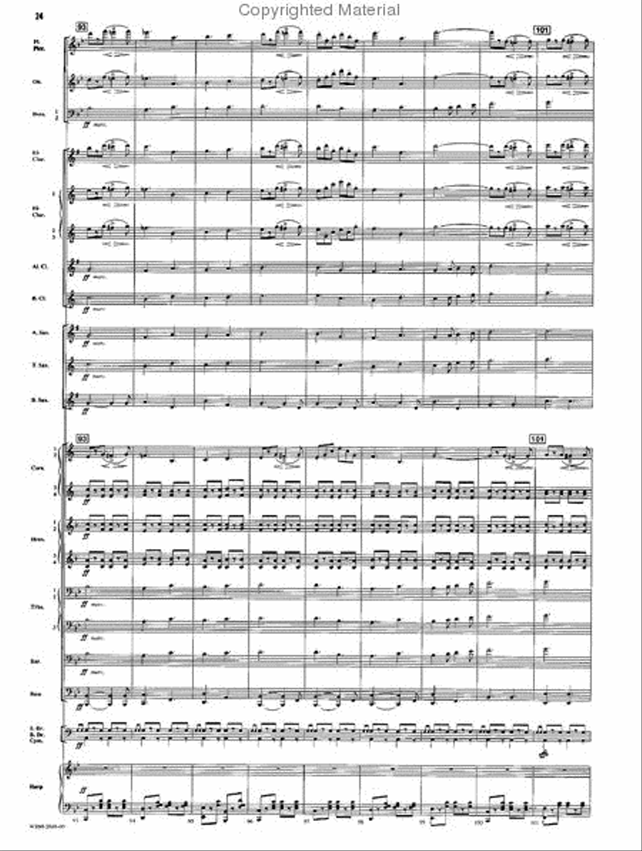 The Washington Post Concert Band scores gallery preview page 13