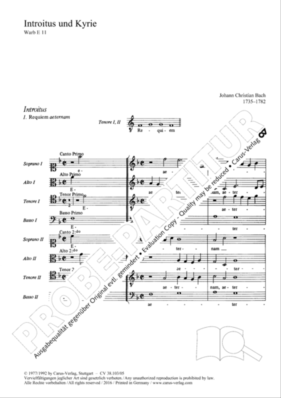 Introitus und Kyrie Introitus und Kyrie 4-Part scores gallery preview page 3