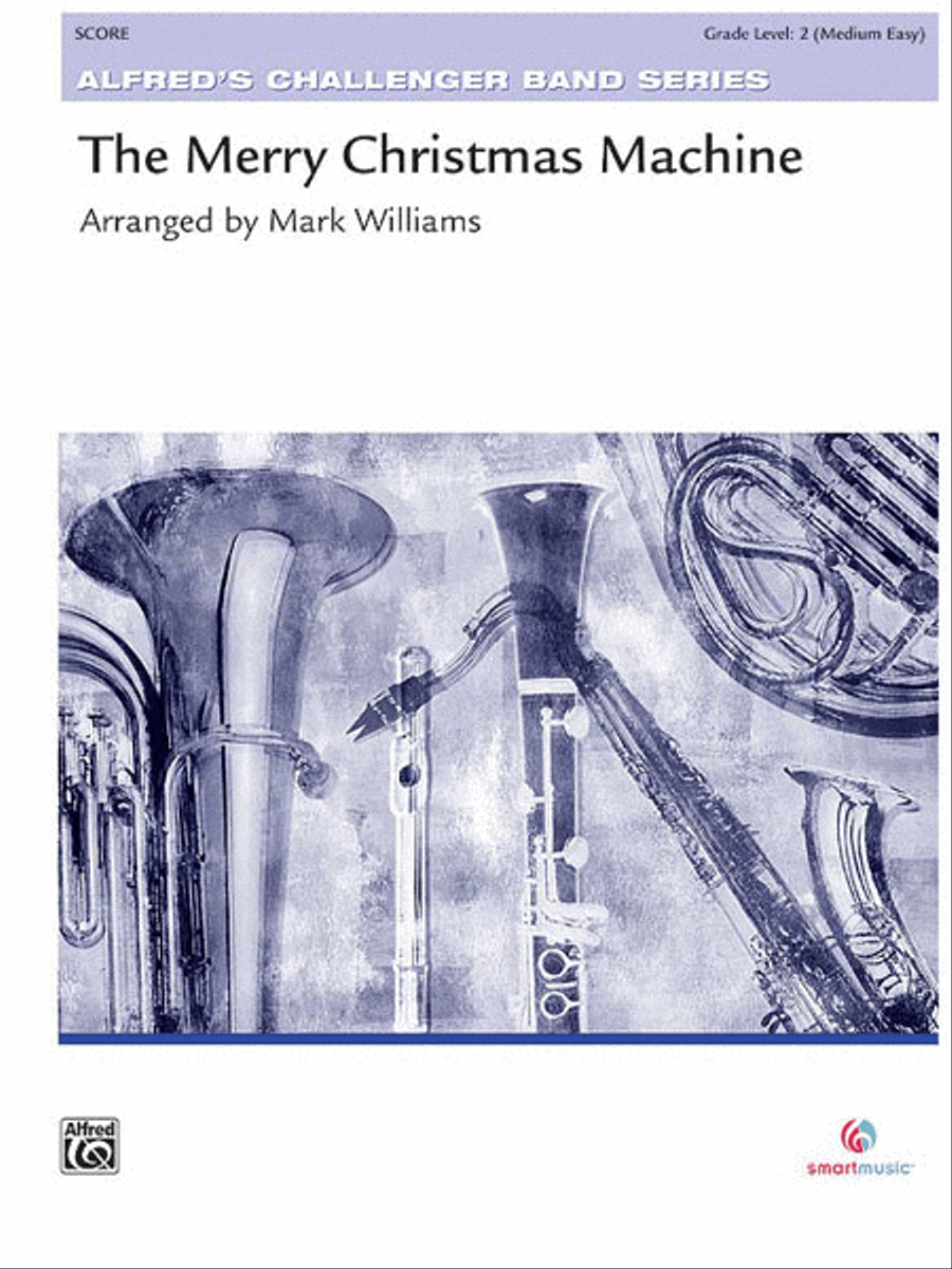 The Merry Christmas Machine Concert Band scores gallery preview page 1