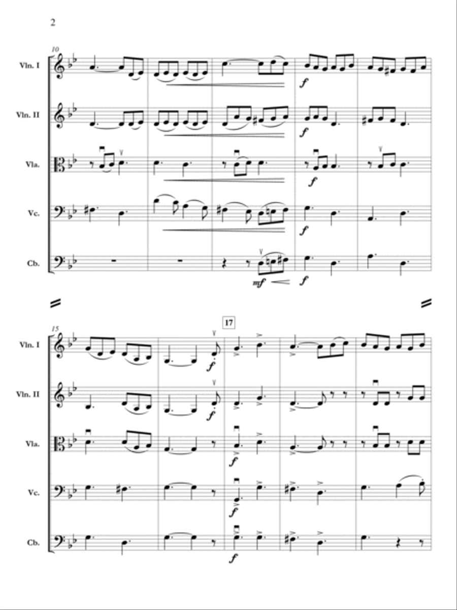 On the King's Errand On the King's Errand Orchestra scores gallery preview page 3