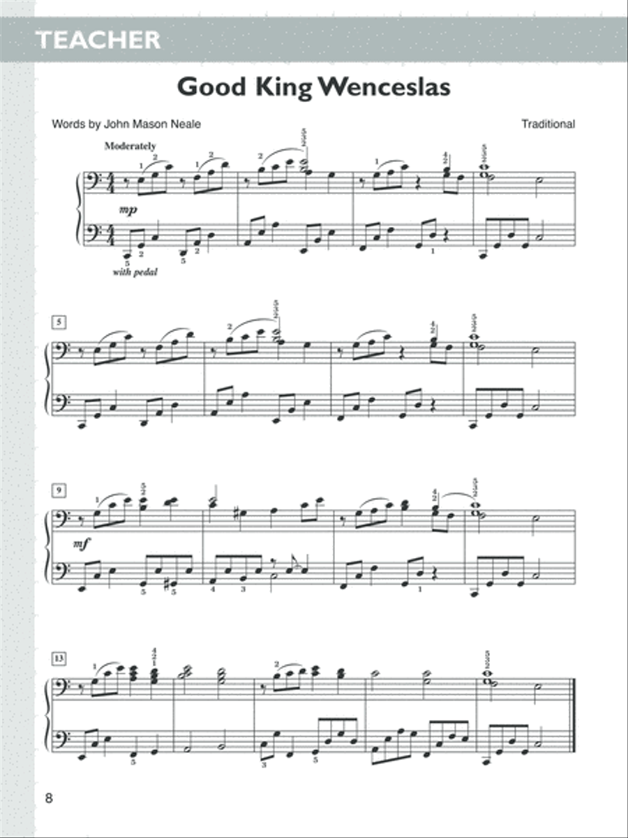 The Music Tree: Christmas Piano Method scores gallery preview page 5