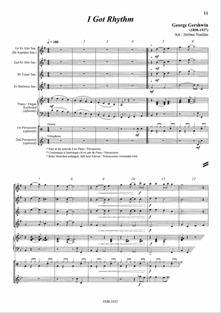Album Volume 2 Saxophone Ensemble scores gallery preview page 5
