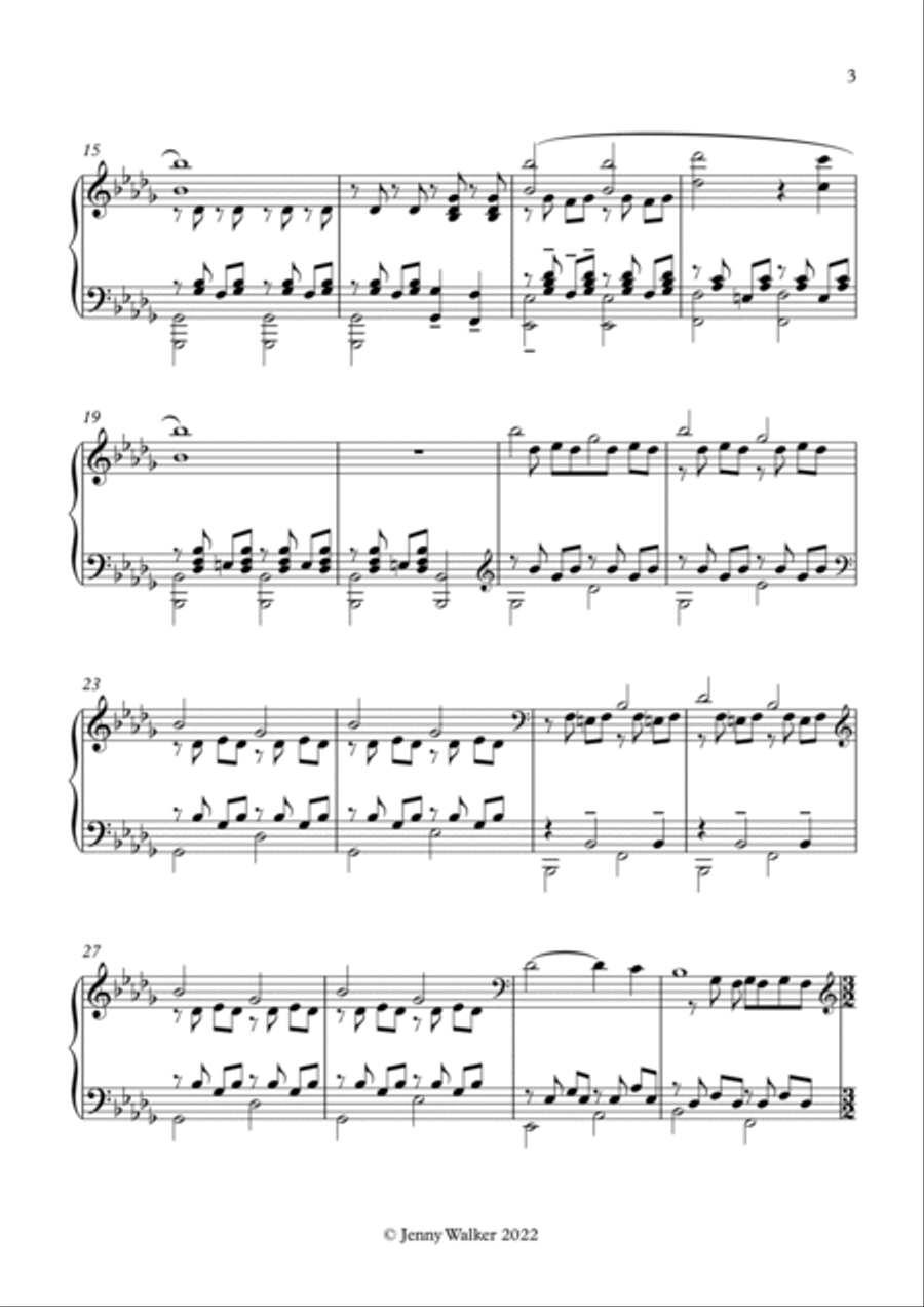 Drama! - piano (Advanced) Piano Solo scores gallery preview page 3