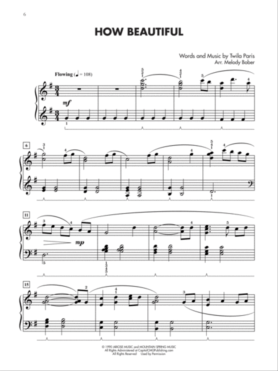 Christian Hits for Teens, Book 2 Piano Solo scores gallery preview page 7
