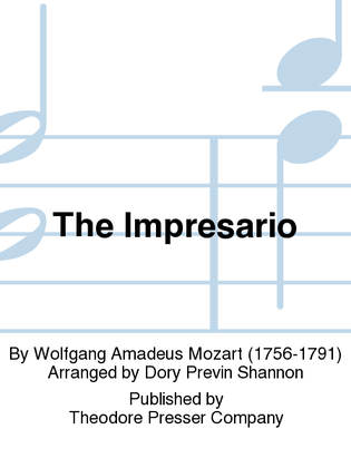 Book cover for The Impresario