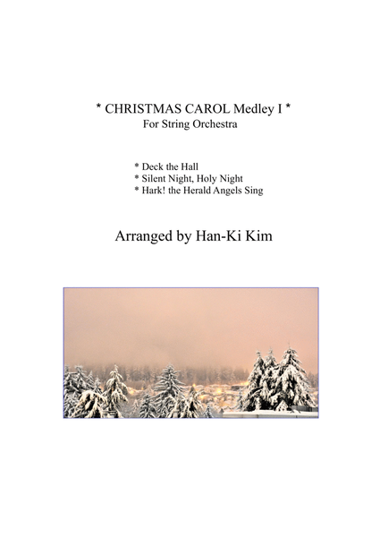 Christmas Carol Medley I (For String Orchestra) image number null