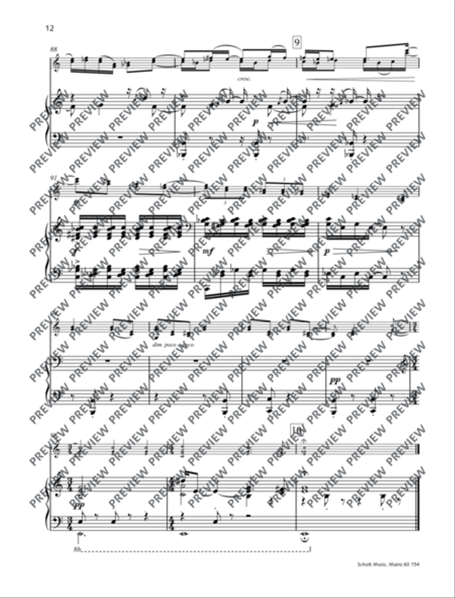 Méditation Méditation Piano scores gallery preview page 13