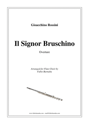 Book cover for Il Signor Bruschino - Overture for Flute Choir