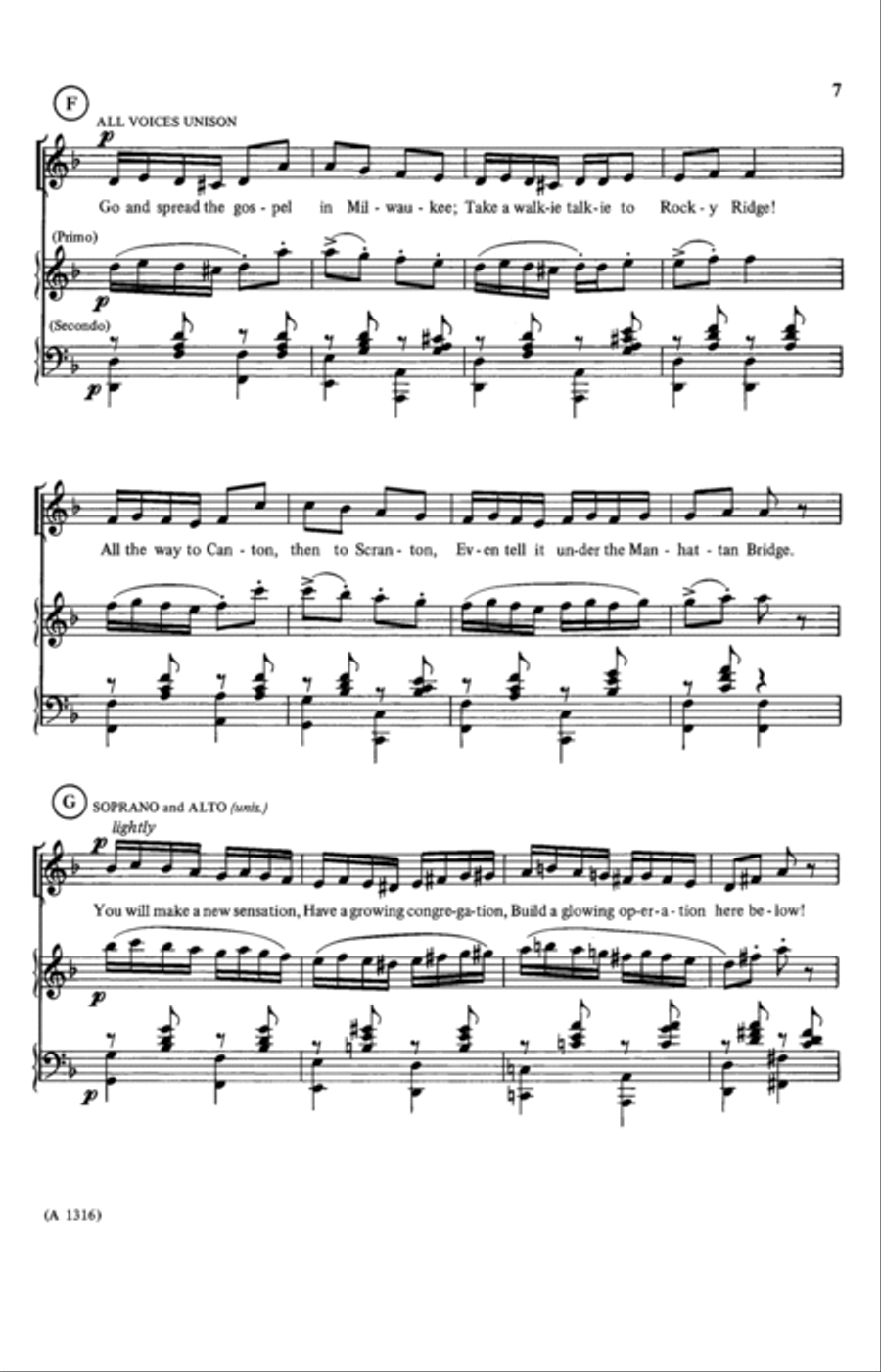 The Rhythm Of Life (from Sweet Charity) (arr. Richard Barnes) 4-Part scores gallery preview page 5