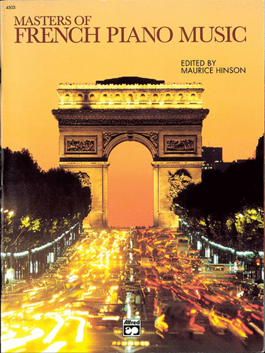 Masters of French Piano Music Piano Solo scores gallery preview page 1