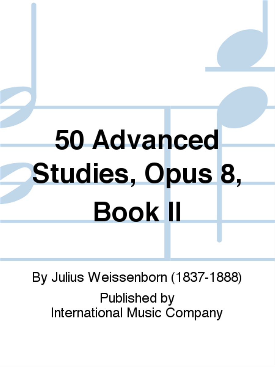 50 Advanced Studies, Opus 8, Book Ii Bassoon Solo scores gallery preview page 1