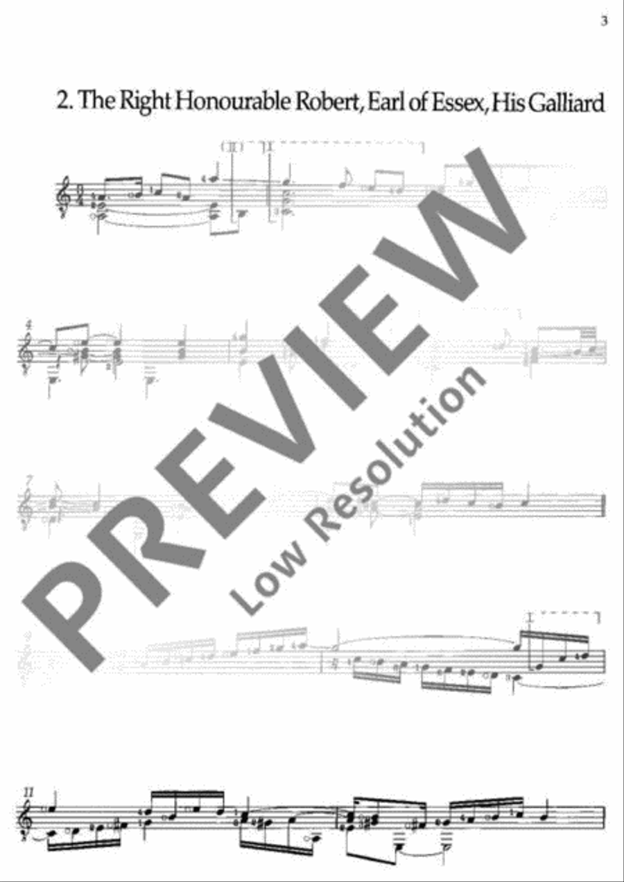 Anthology of Selected Pieces Classical Guitar scores gallery preview page 8