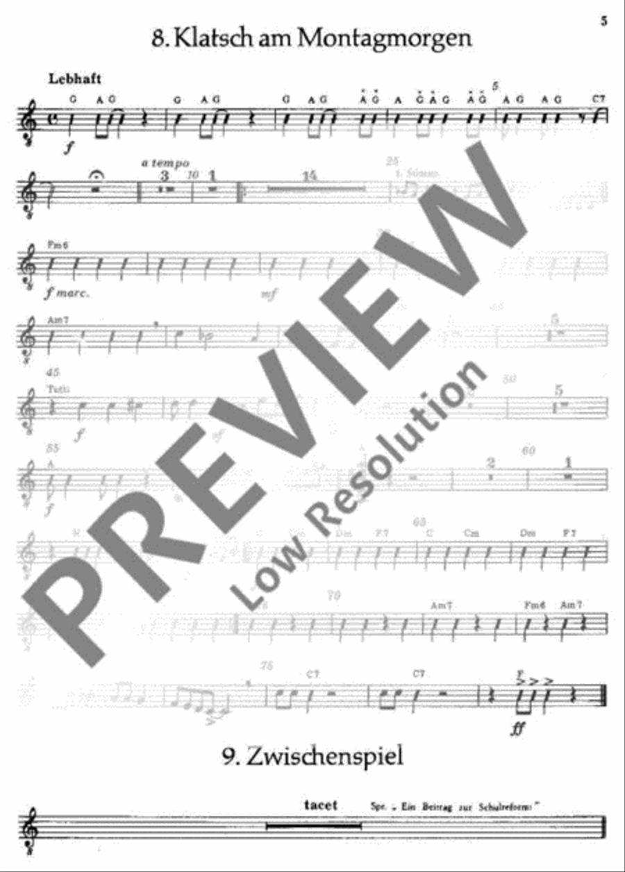 Nonstop-Songs Guitar scores gallery preview page 4