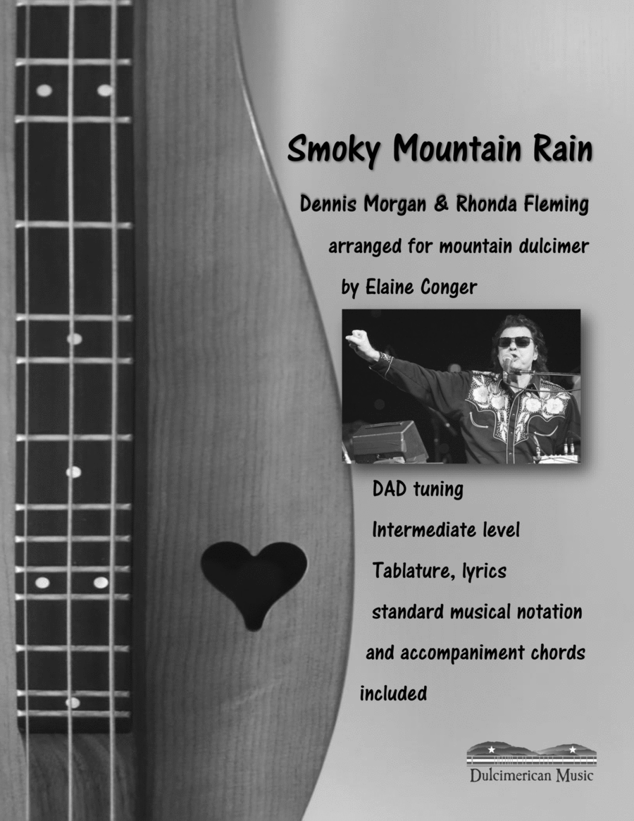 Smoky Mountain Rain Dulcimer scores gallery preview page 1