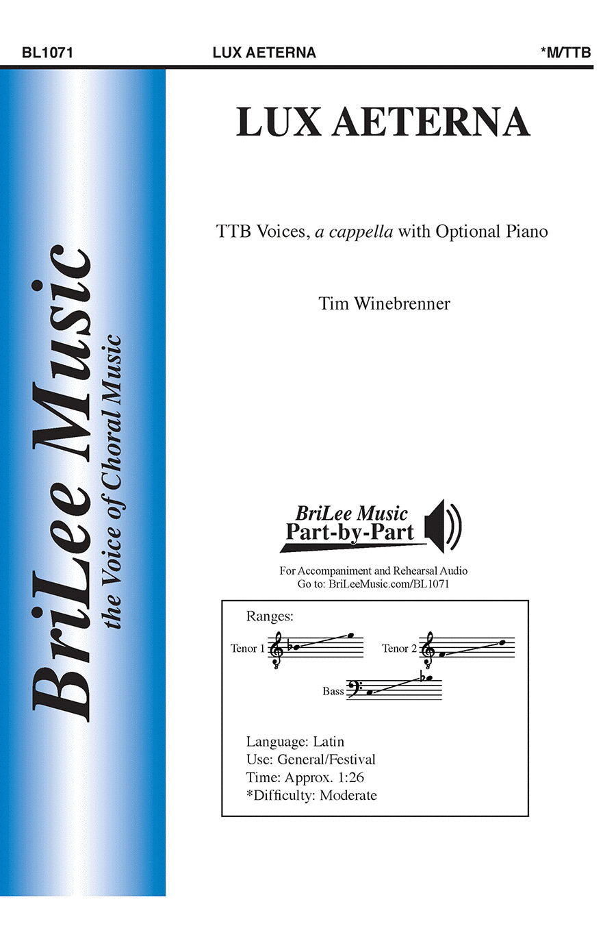 Lux Aeterna TTB scores gallery preview page 1