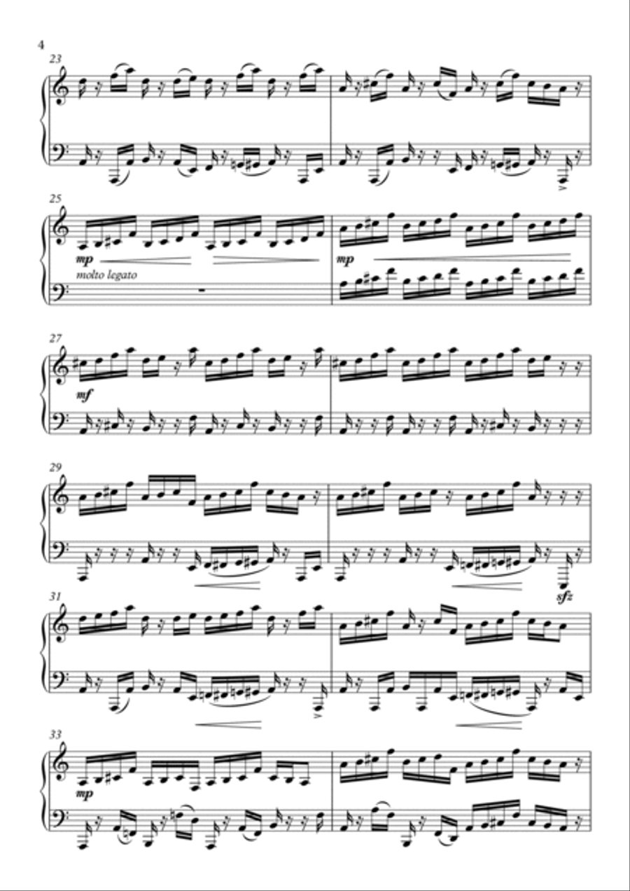 Cymatic nº1 Piano Solo scores gallery preview page 4