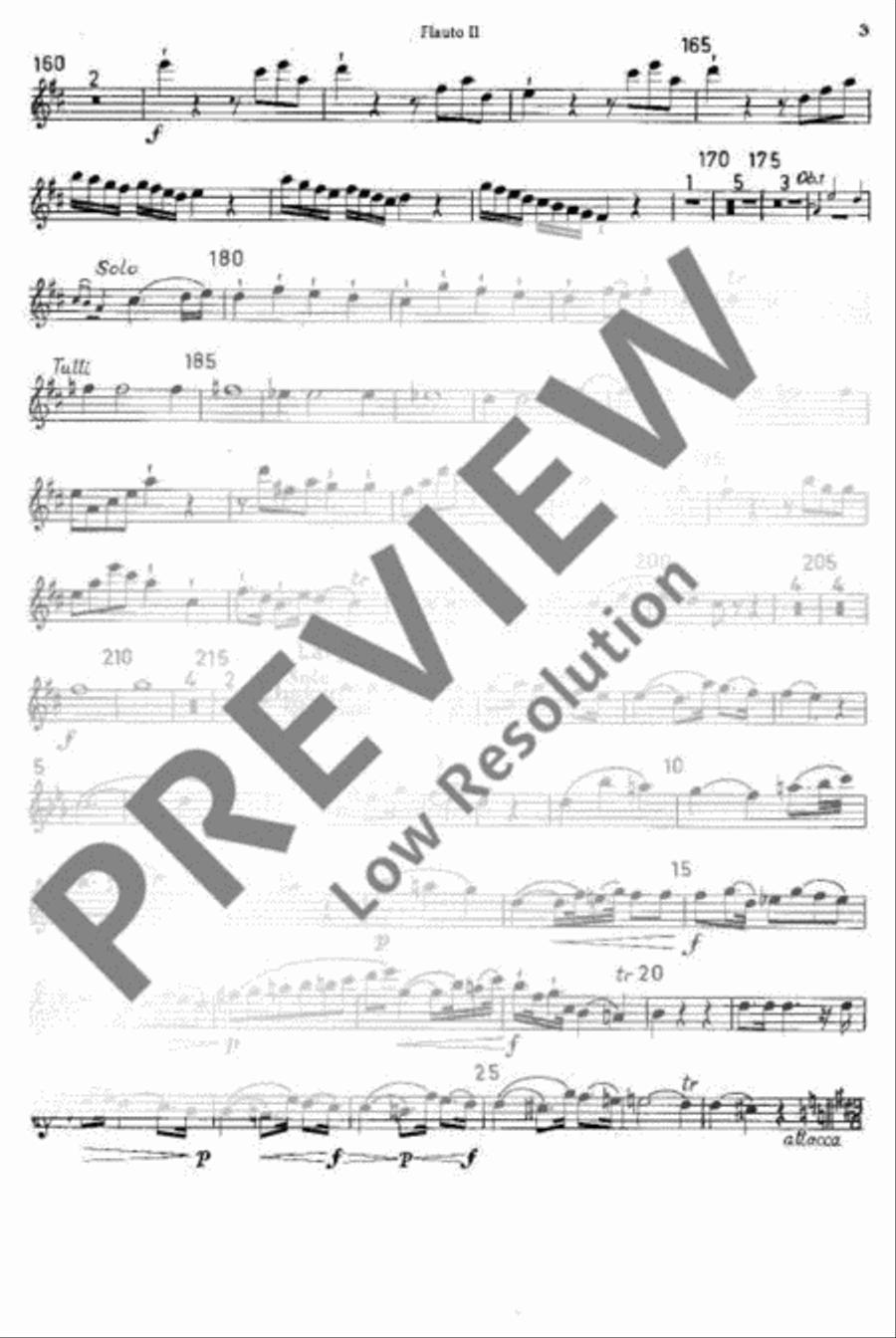 Symphony No. 1 Flute scores gallery preview page 8