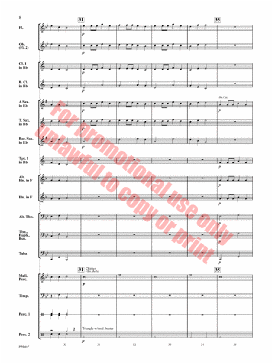 Emergence Emergence Concert Band scores gallery preview page 9